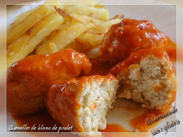 Quenelles De Blanc De Poulet Sauce Tomate Au Paprika Recette