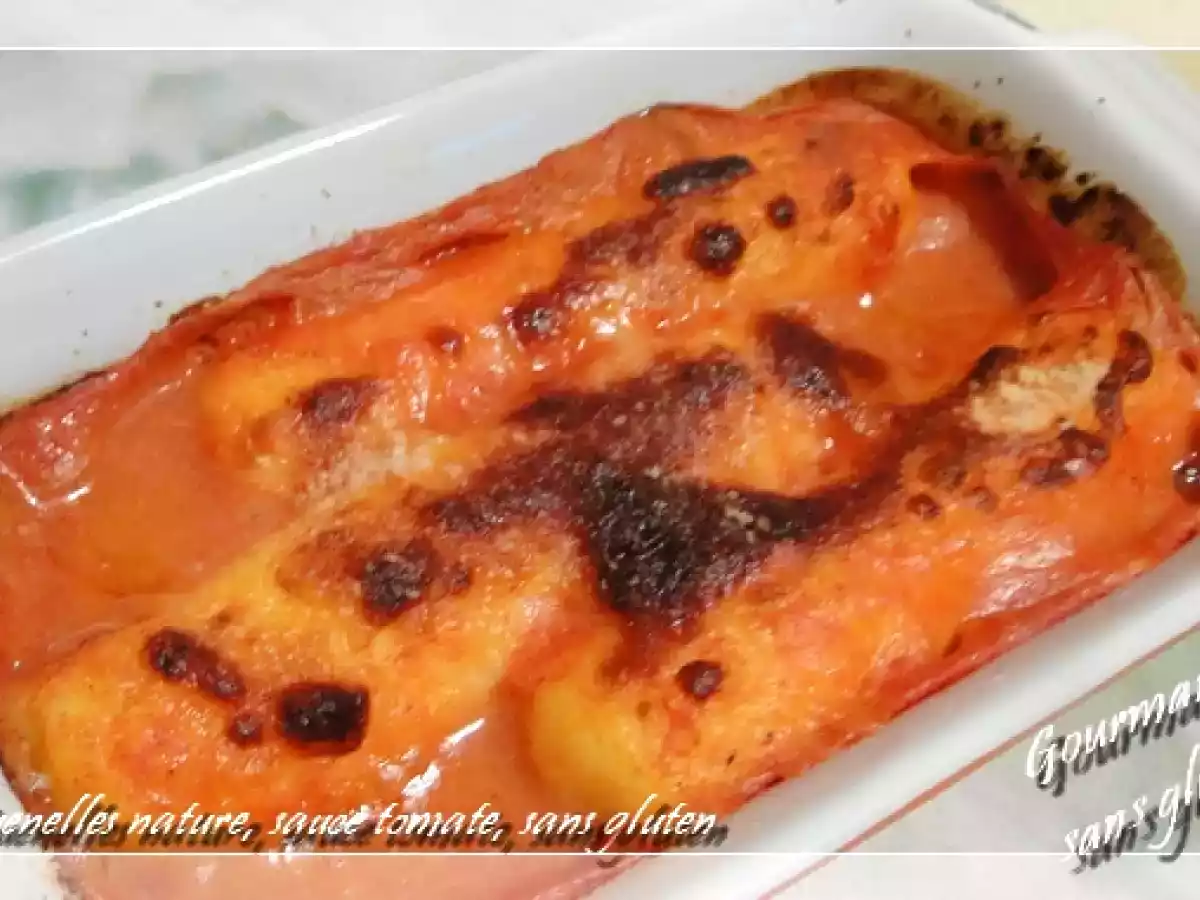 Quenelles lyonnaises, sauce tomate, sans gluten