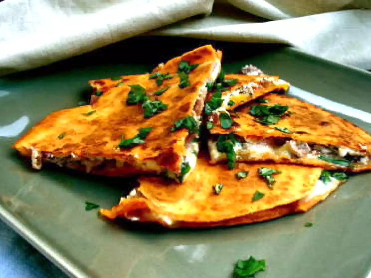 QUESADILLAS À L'ITALIENNE