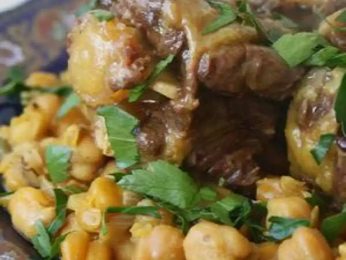 Queue de boeuf aux pois chiche - photo 2