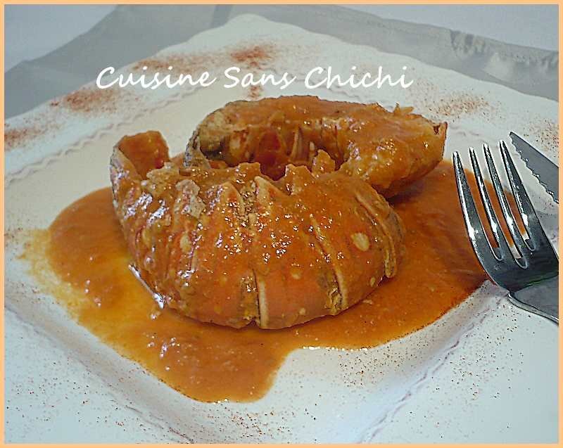 Queues de langouste à l’américaine. Recette Ptitchef