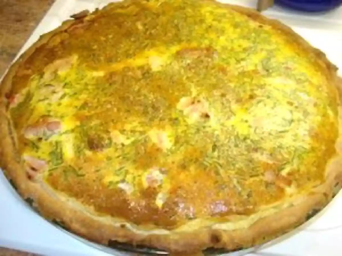 QUICHE A LA PATE FEUILLETEE AU THERMOMIX