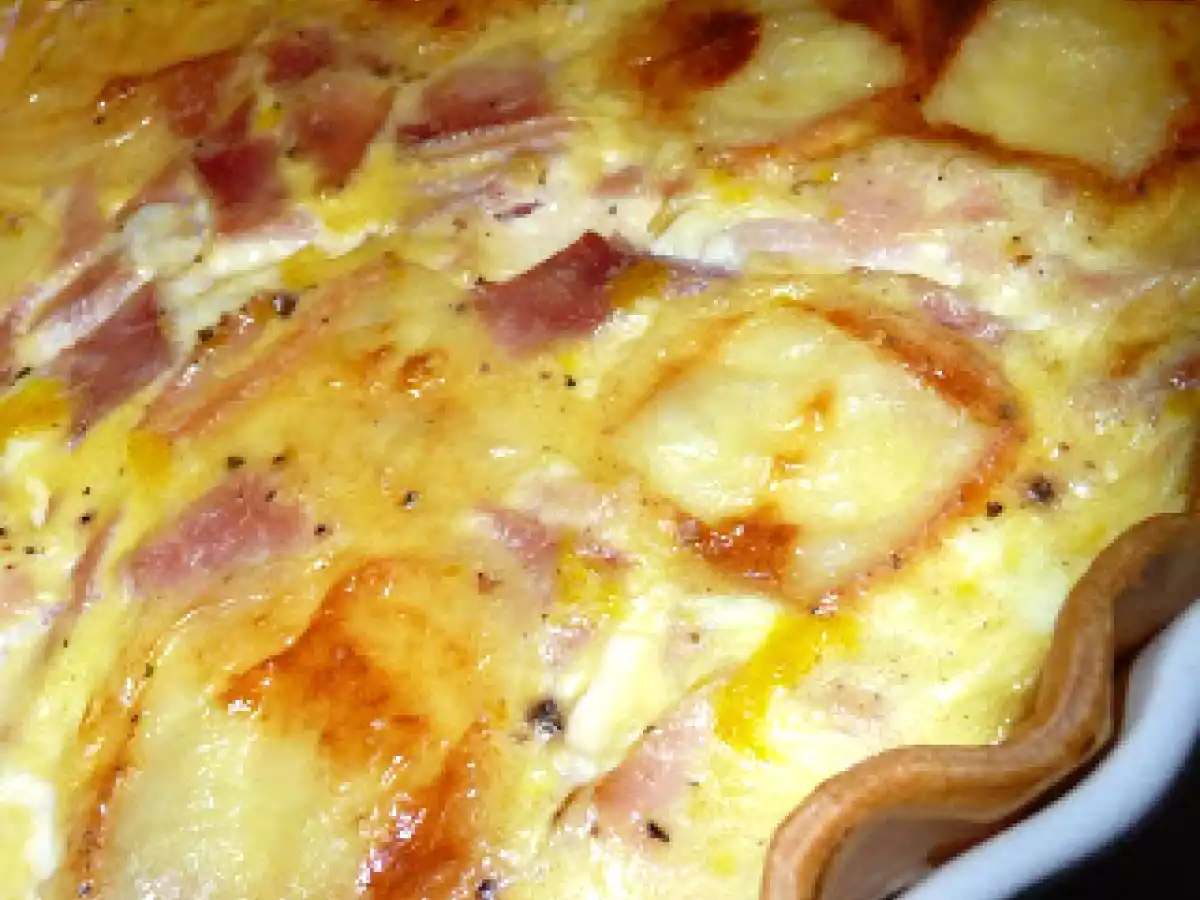 Quiche à la raclette
