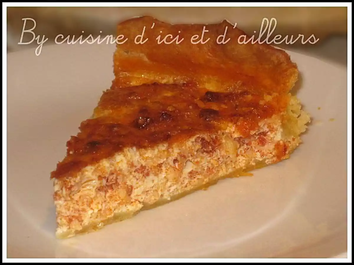 Quiche au chorizo