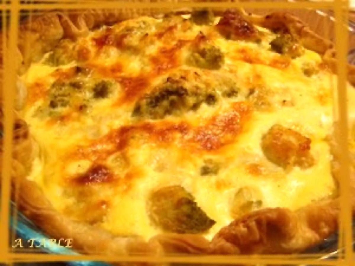 QUICHE AU CHOU ROMANESCO