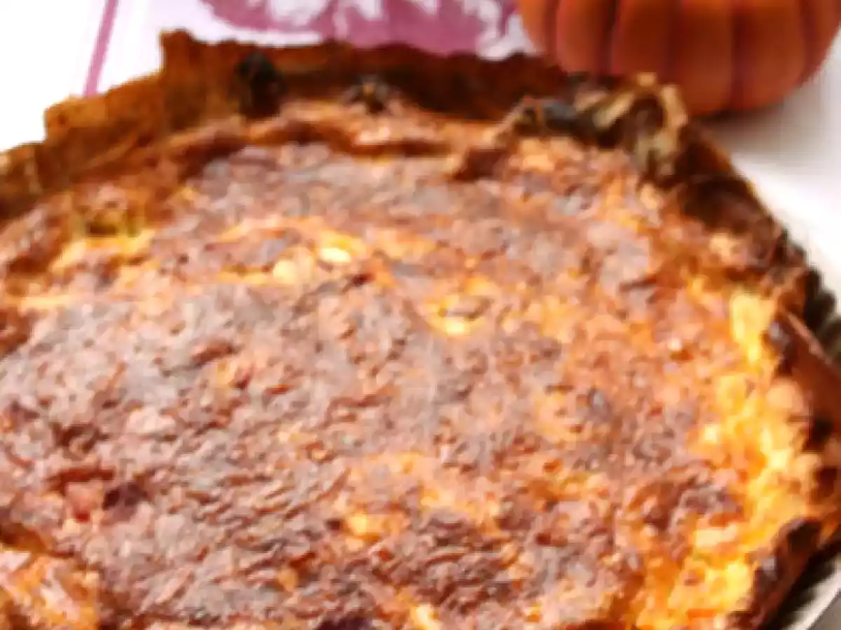 Quiche au gésiers, jambon et comté - photo 4