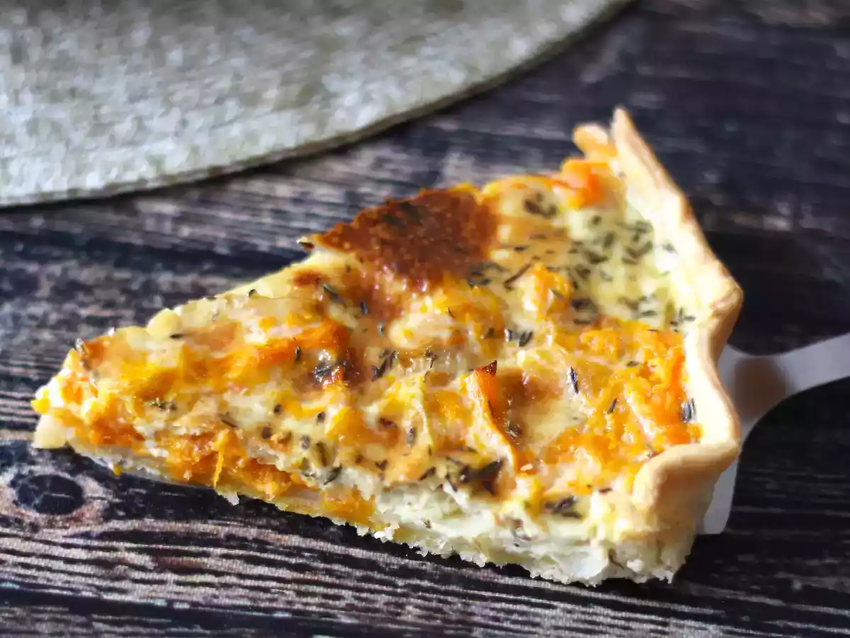 Quiche au potiron, pour un repas simple et efficace - photo 2