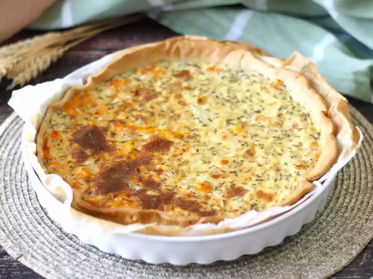 Quiche au potiron, pour un repas simple et efficace - photo 3