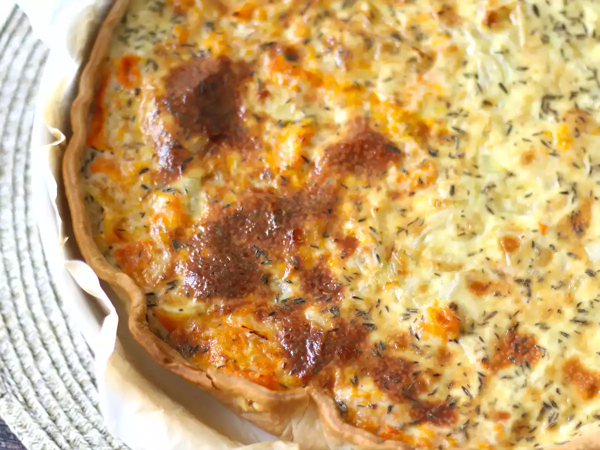 Quiche au potiron, pour un repas simple et efficace - photo 4