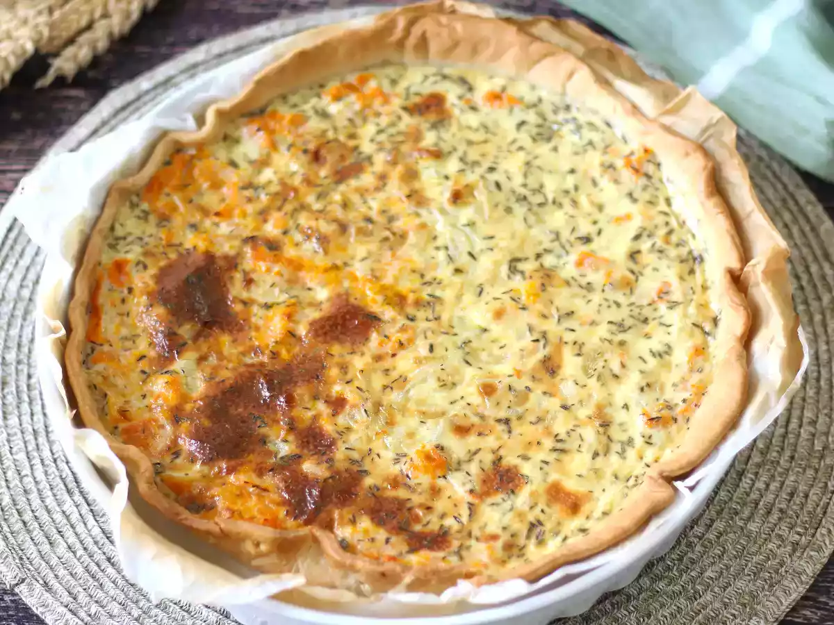Quiche au potiron, pour un repas simple et efficace - photo 5