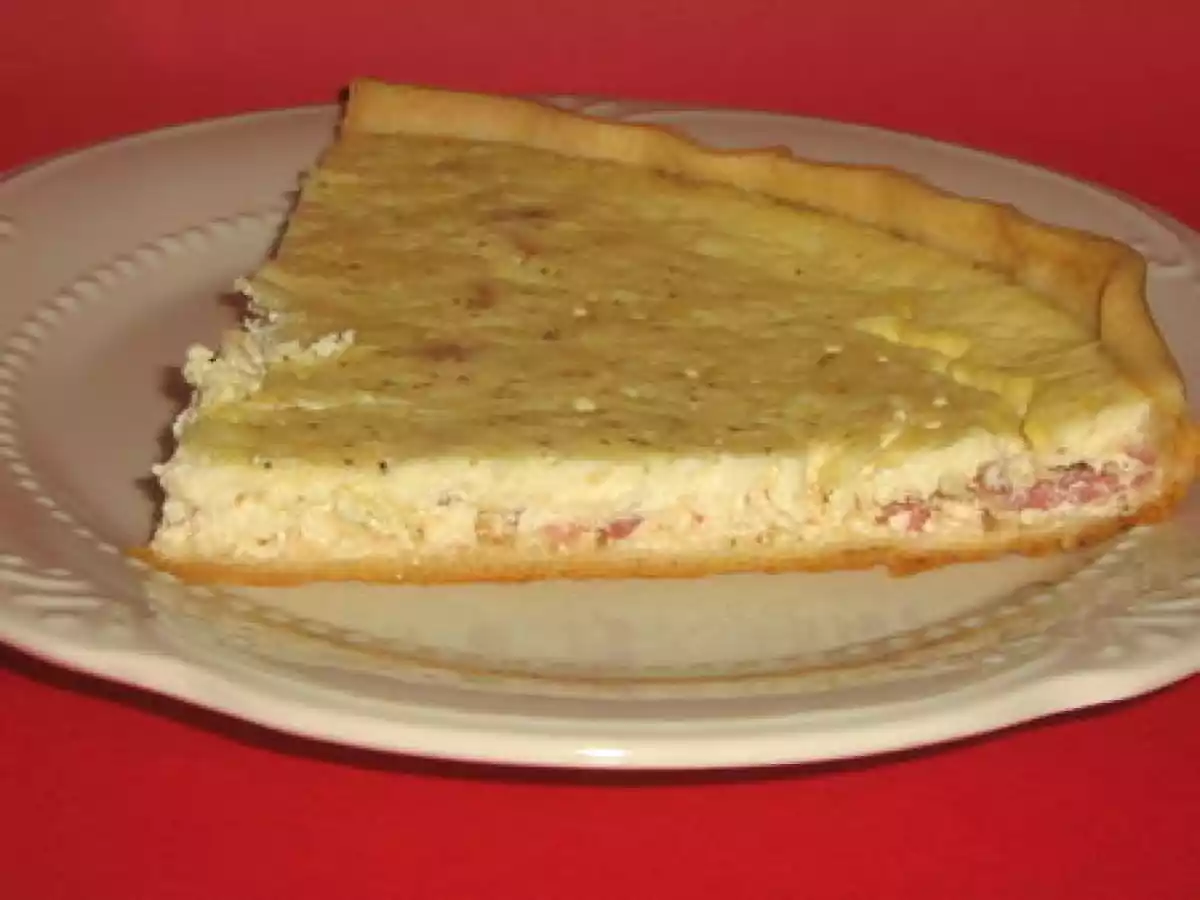 Quiche au saint moret