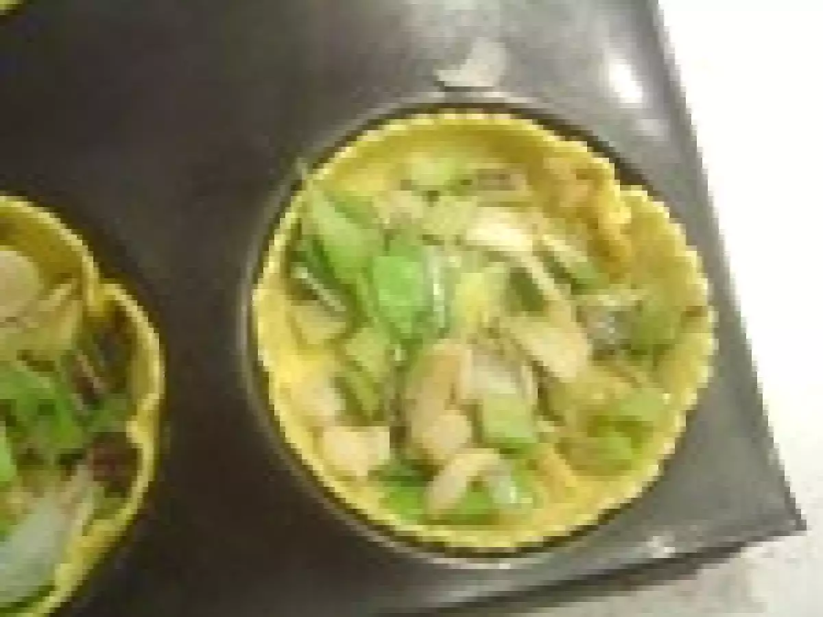 Quiche au saumon, lardons et poireaux - photo 5