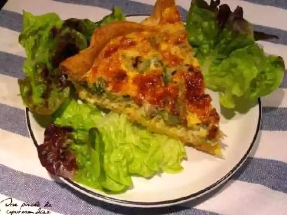 Quiche au thon et à la courgette - photo 2