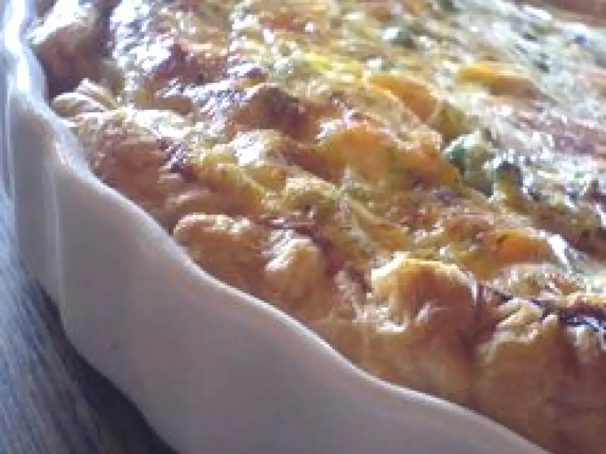 Quiche aux 2 saumons et aux Petits Pois - photo 3