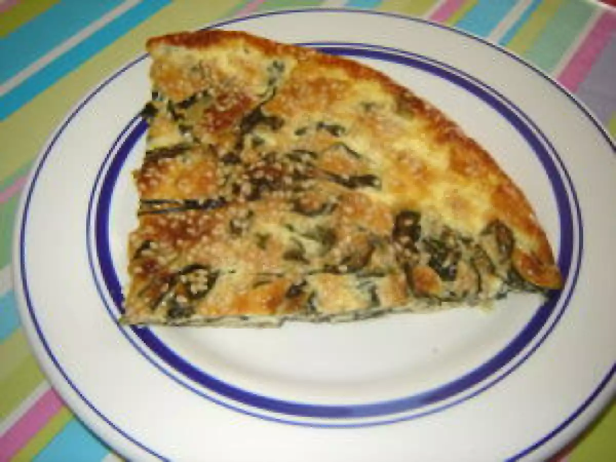 Quiche aux blettes et chèvres