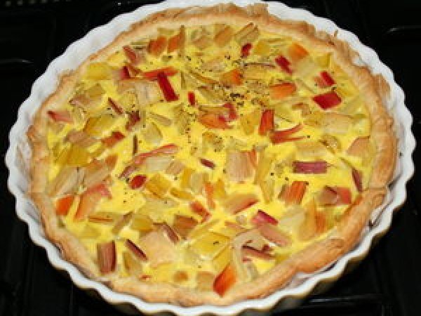 Recette de quiche aux côtes de bettes et carrés frais