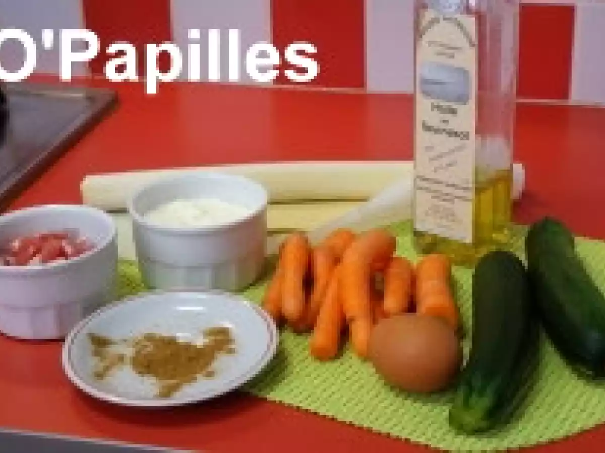 Quiche aux courgettes et carottes - photo 3