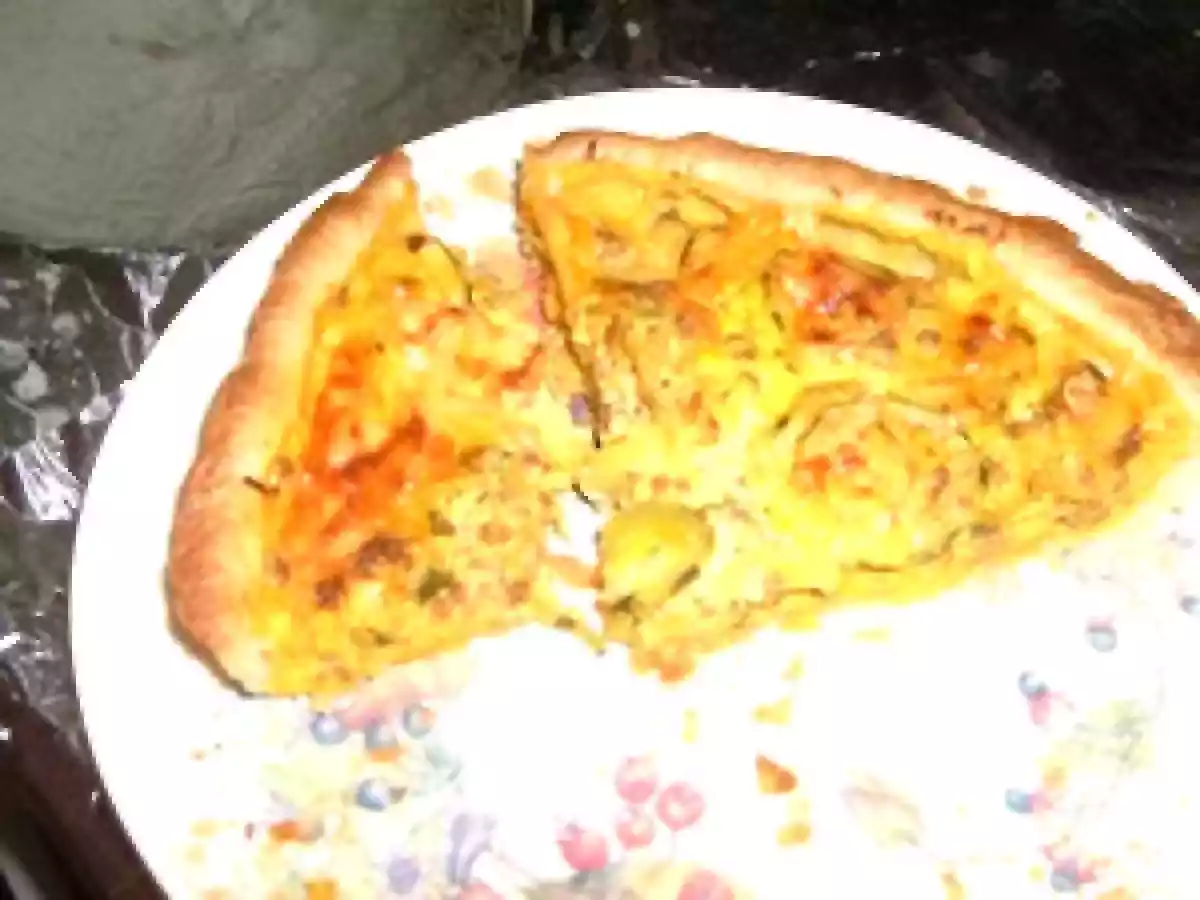 QUICHE aux courgettes et viande hachée