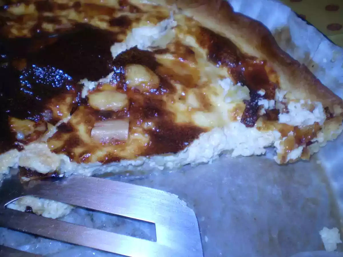 Quiche aux deux fromages