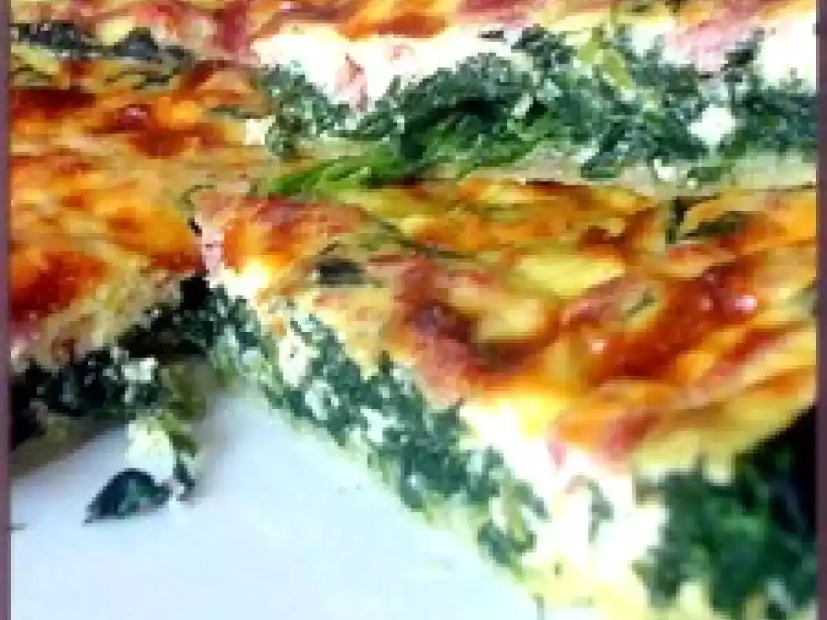 Quiche aux épinards