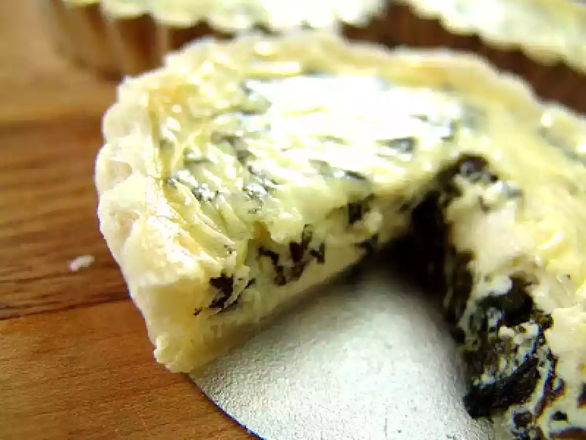 Quiche aux épinards et au boursin - photo 2