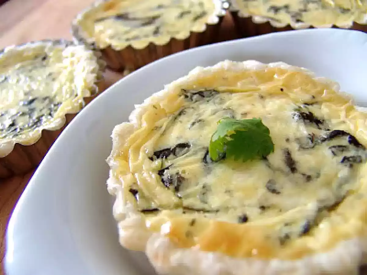 Quiche aux épinards et au boursin - photo 3