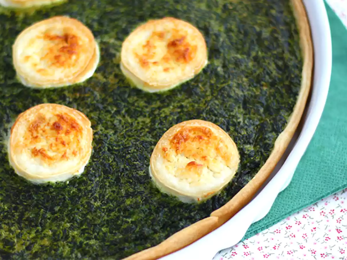 Quiche aux épinards et au fromage de chèvre - photo 3