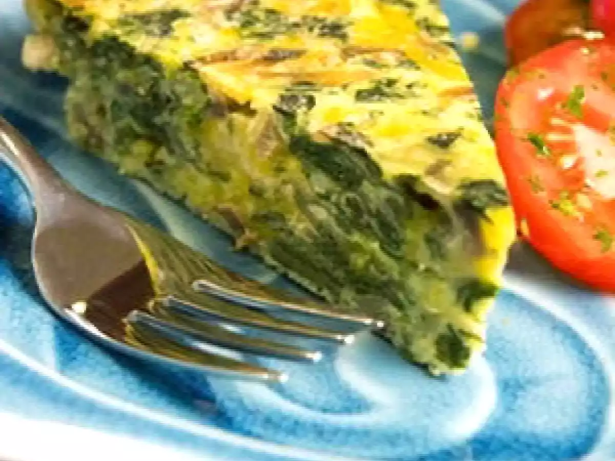 Quiche aux épinards sans croûte SANS GLUTEN