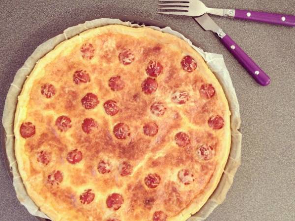 Quiche aux Knackis ball