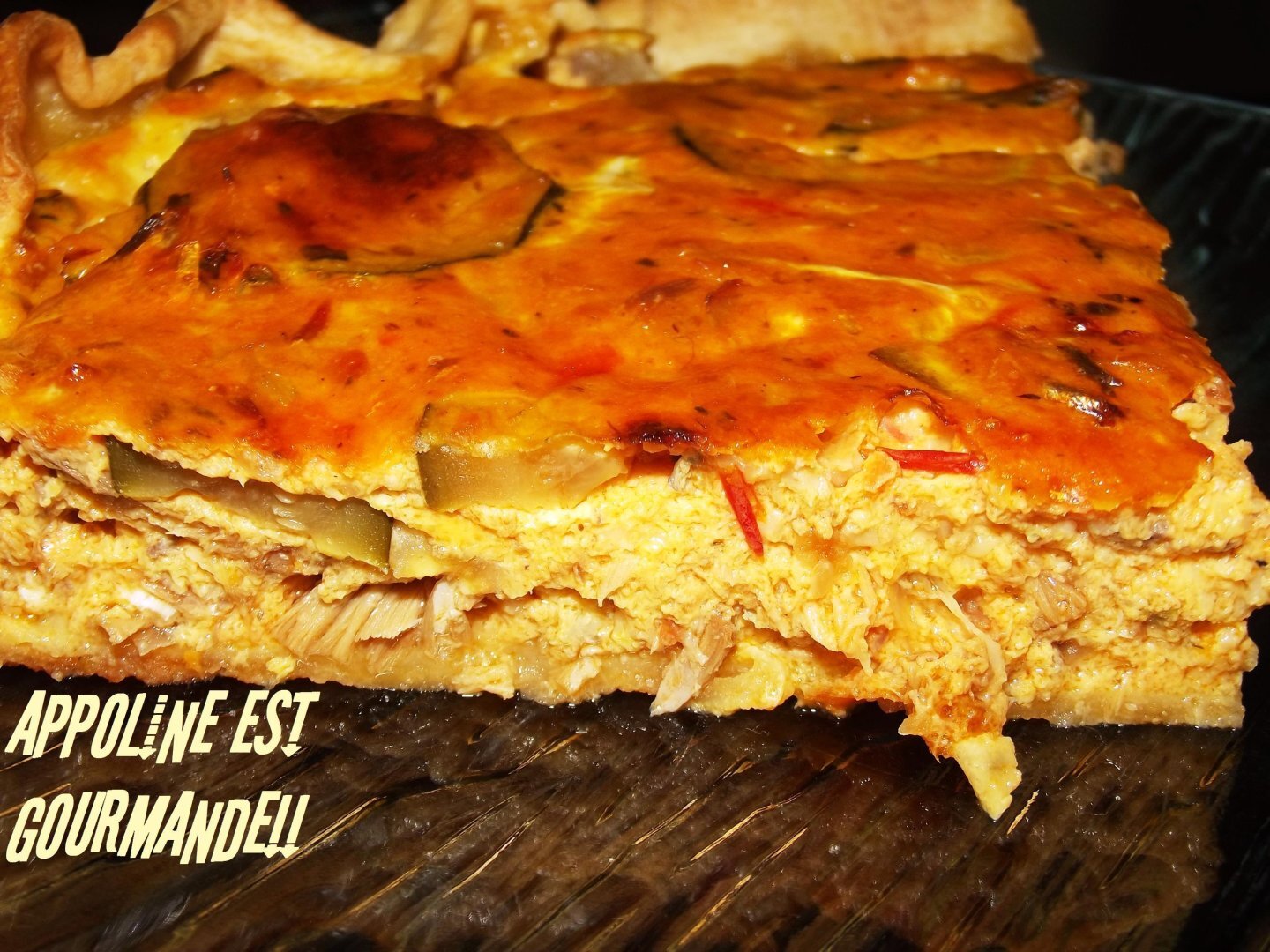 Quiche aux maquereaux et aux courgettes Recette Ptitchef