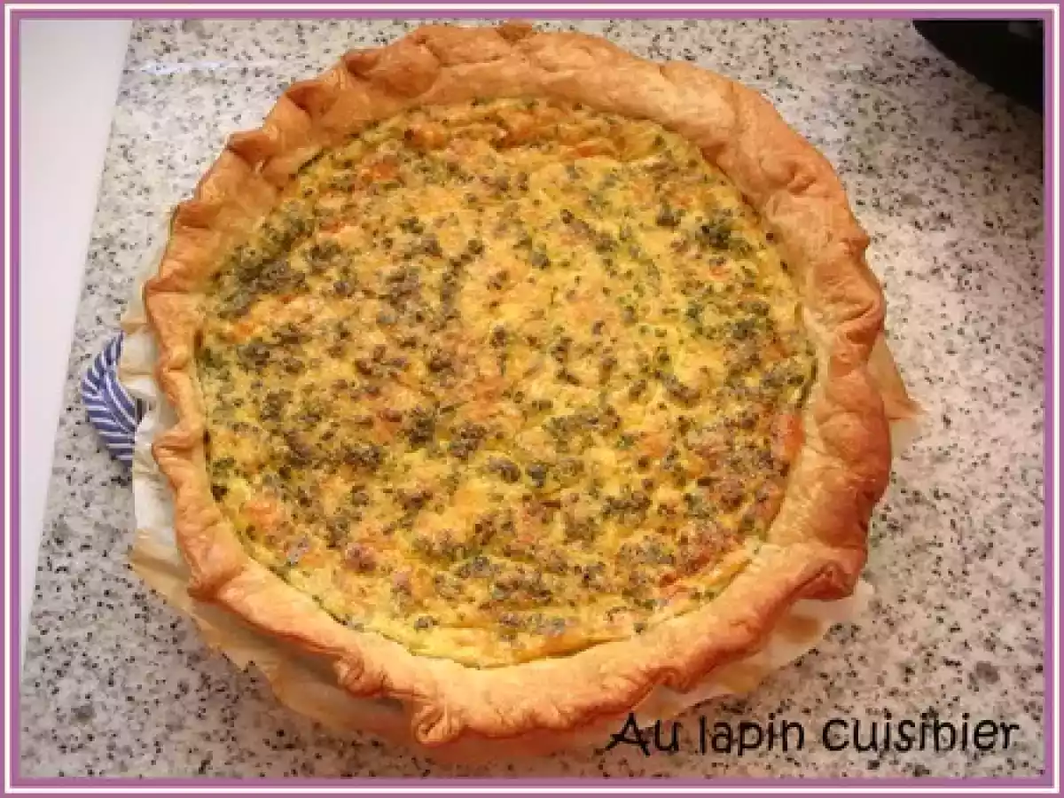 Quiche aux rillettes - photo 2