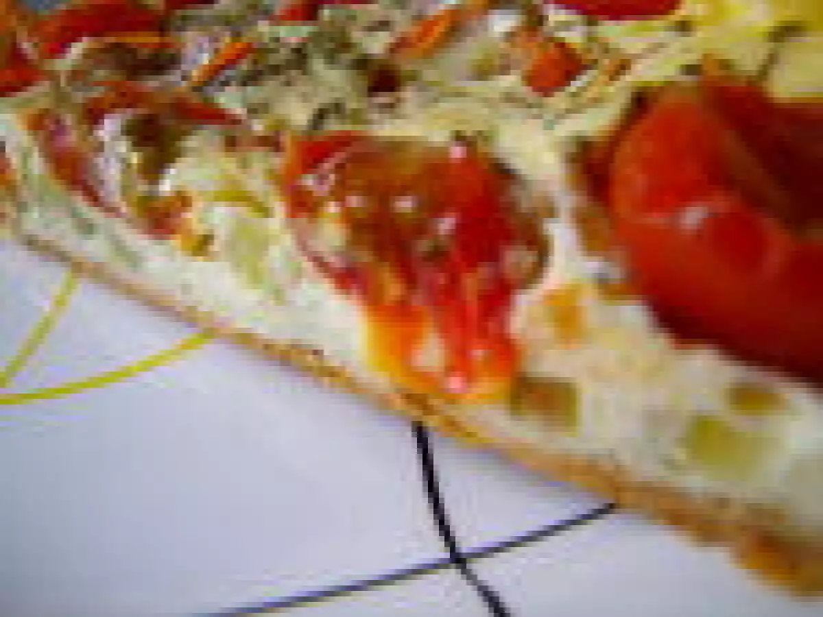 Quiche aux tomates cerises et céleri branche - photo 2