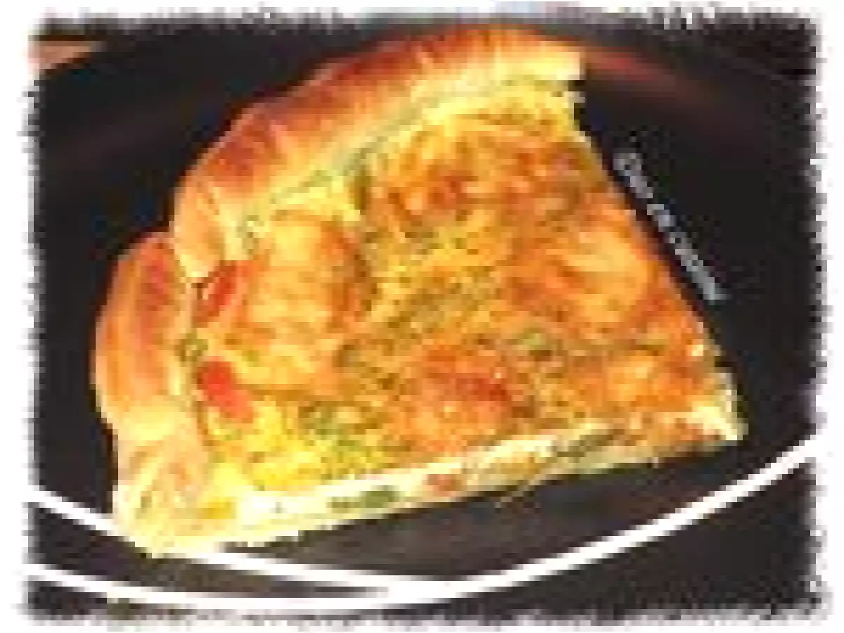 Quiche aux trois poivrons et au comté - photo 2