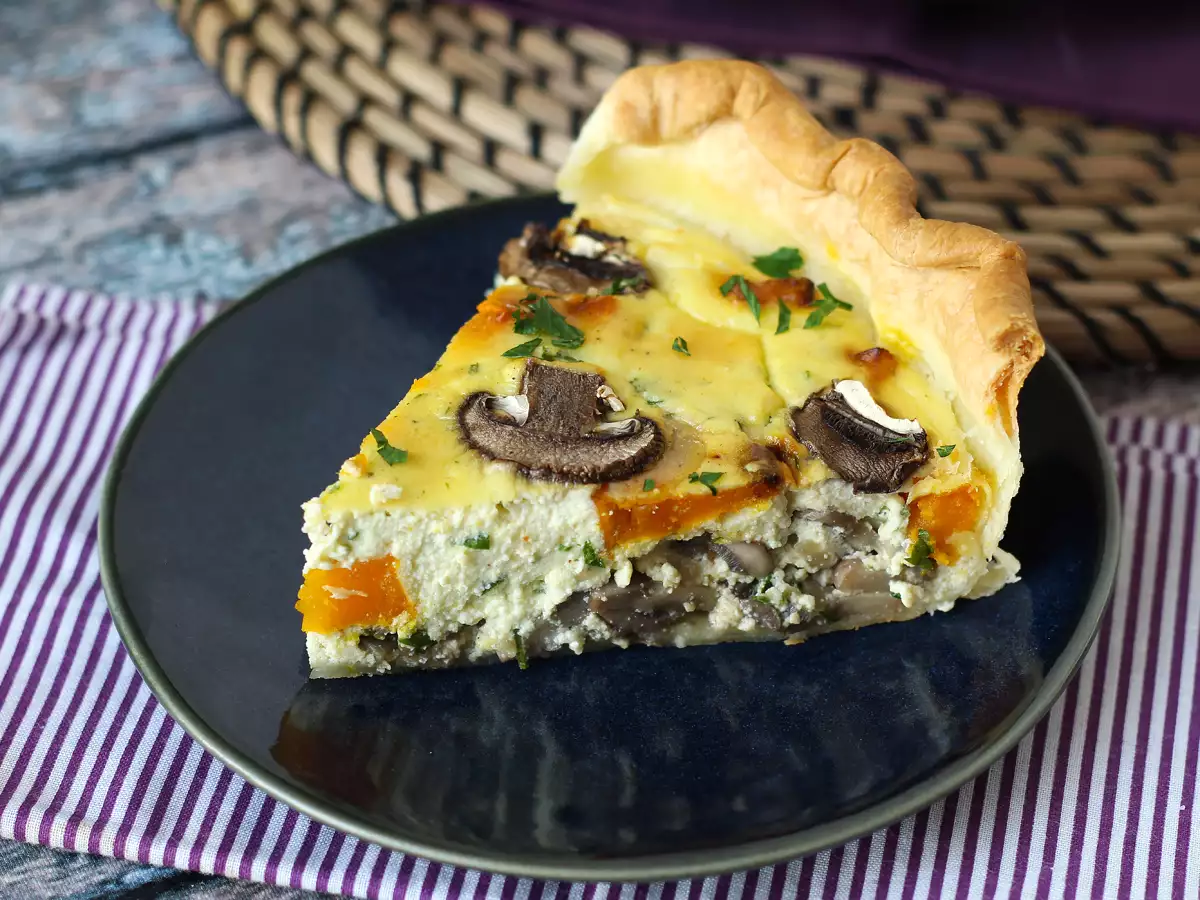 Quiche champignon et potimarron - photo 6