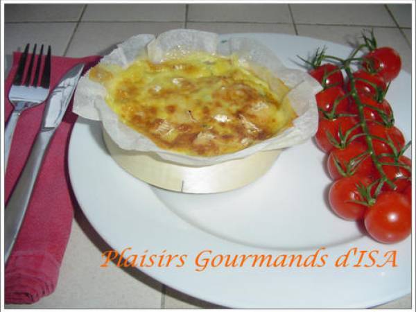 Quiche courgette/camembert