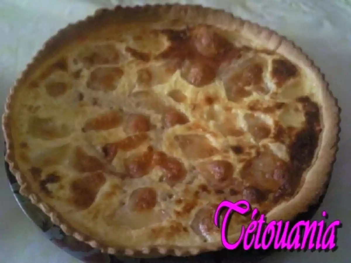 Quiche dinde fumée et fromages