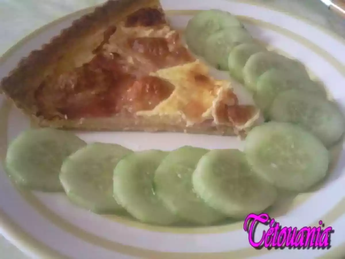 Quiche dinde fumée et fromages - photo 4