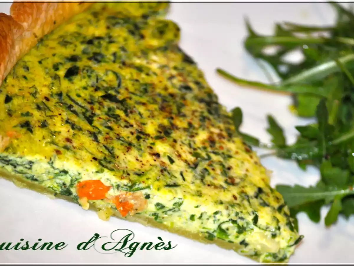 Quiche épinard saint-jacques - photo 3