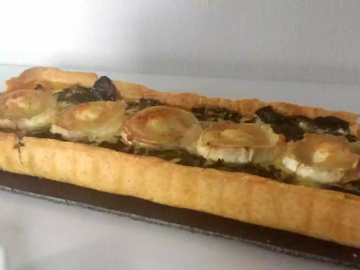 Quiche épinards frais et chèvre - photo 2