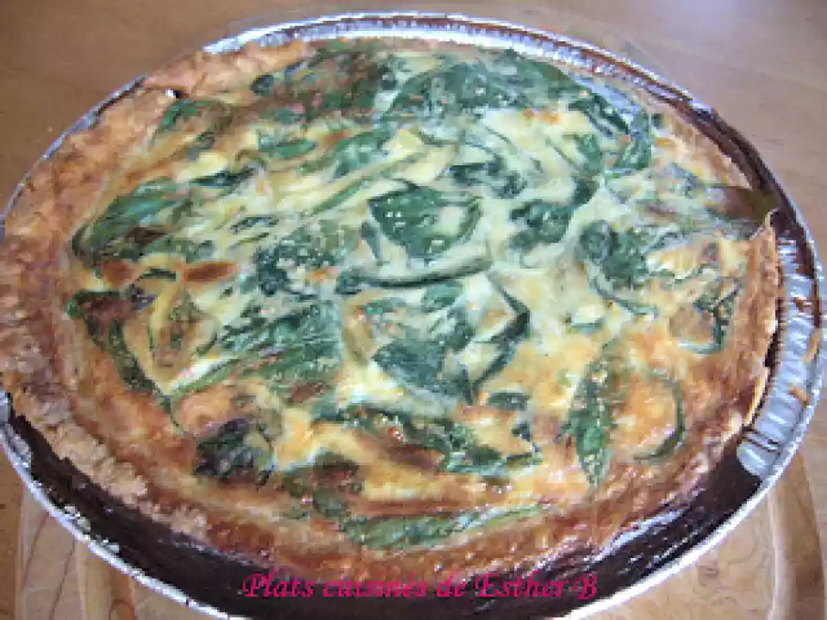 Quiche florentine