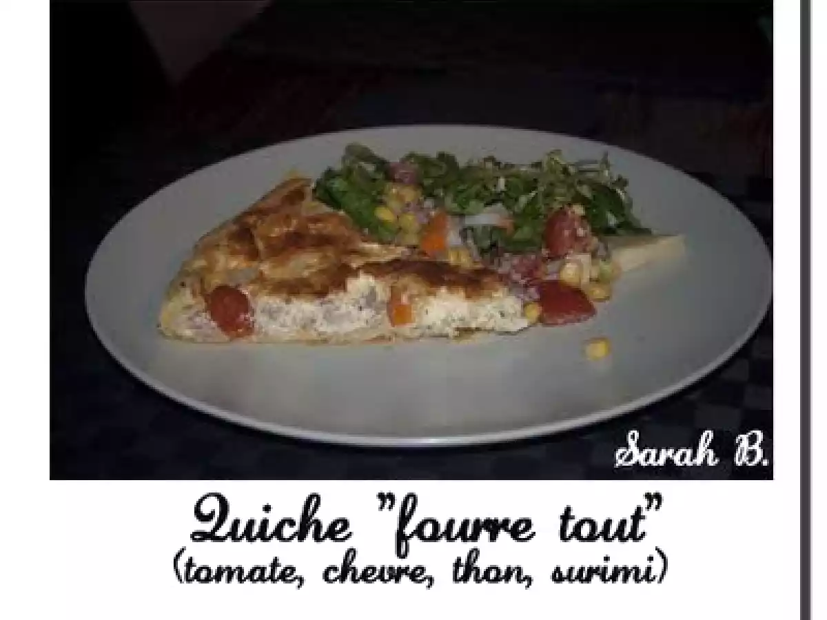 Quiche fourre-tout