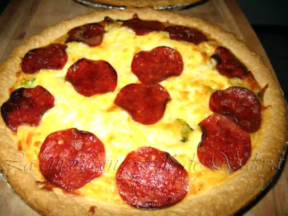 Quiche Italienne au goût de Pizza