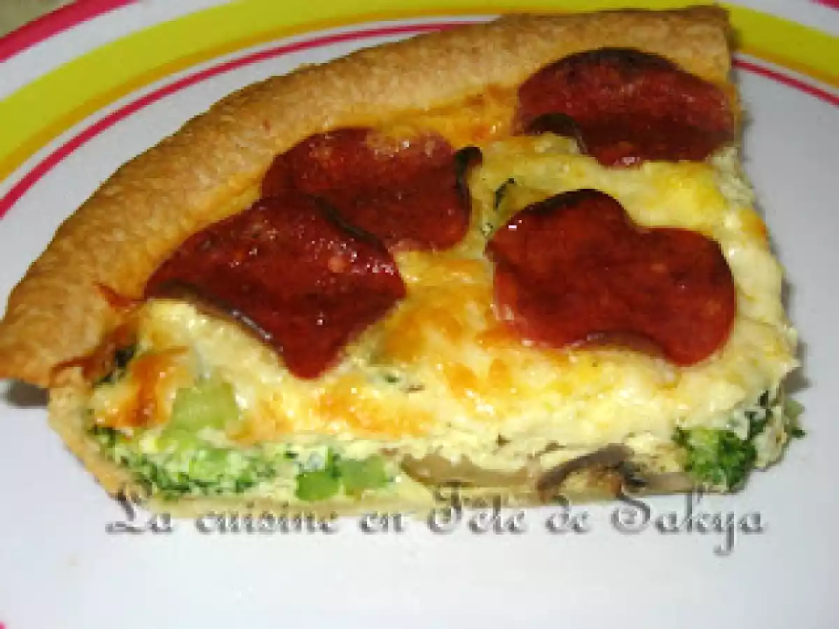 Quiche Italienne au goût de Pizza - photo 2