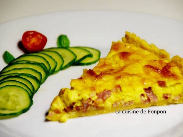 Quiche lorraine selon Laurent Mariotte