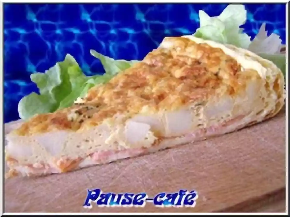 Quiche marine aux pommes de terre (vraiment rapide !)