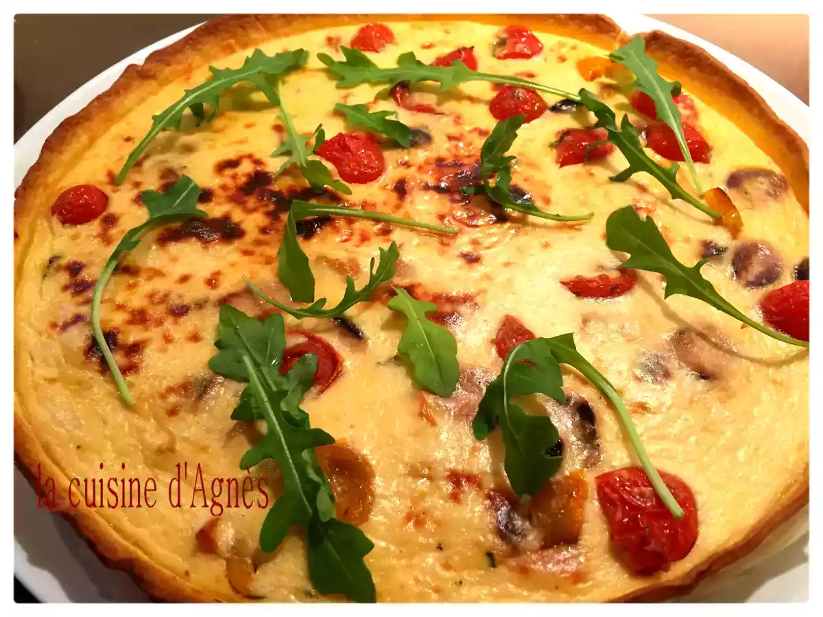 Quiche méditerranéenne