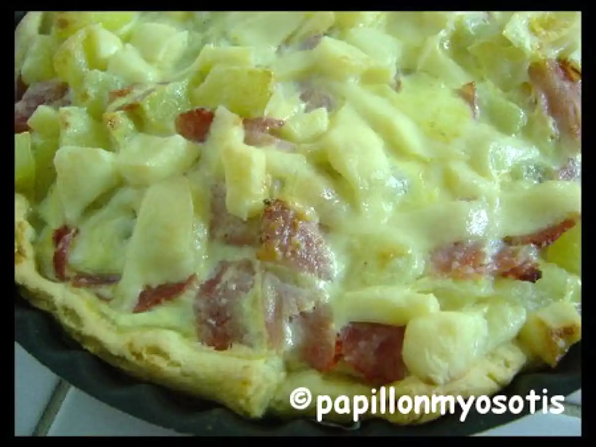 QUICHE PARMENTIERE AU GOUDA - photo 2