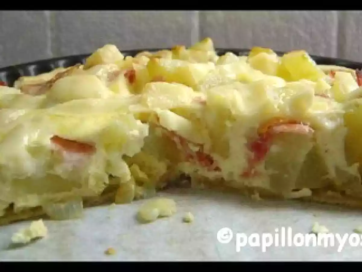 QUICHE PARMENTIERE AU GOUDA - photo 3