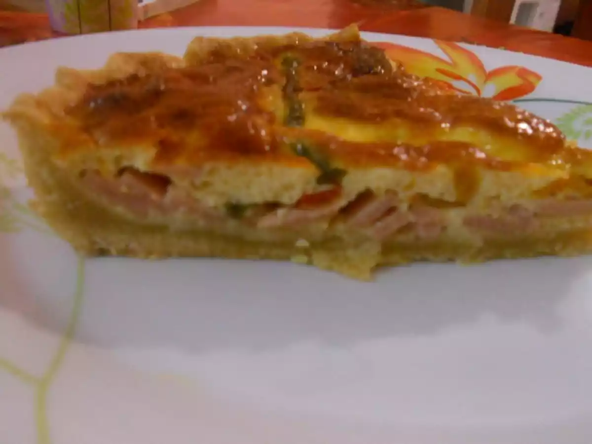 Quiche poivrons, jambon - photo 2