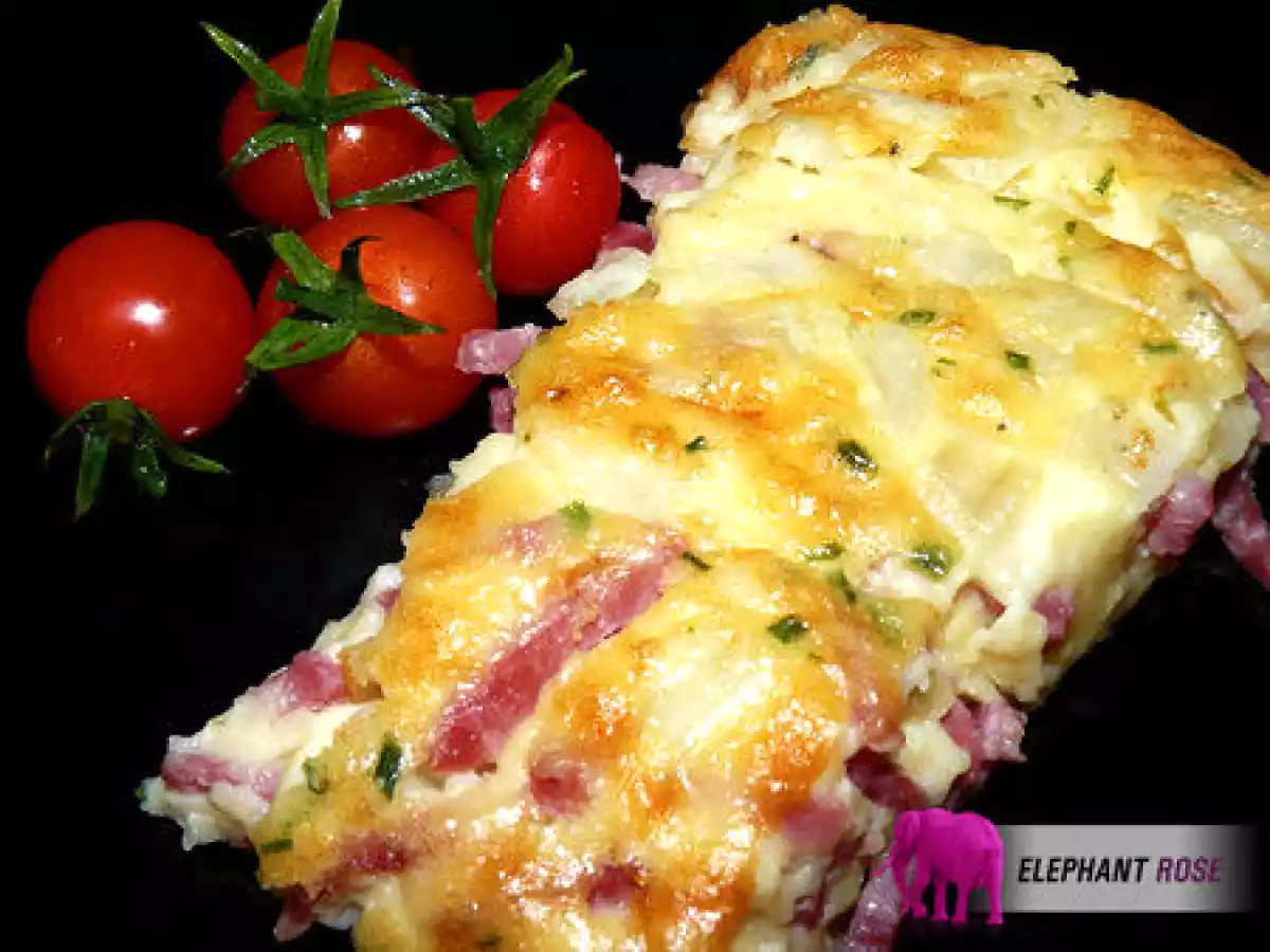 Quiche sans pâte au coulommiers - photo 2